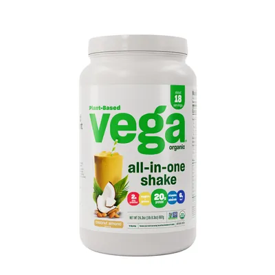 Vega AllVitamin C -InVitamin C -One Shake Vitamin C - Coconut Almond (18 Servings) Vitamin C - 1 lbs.