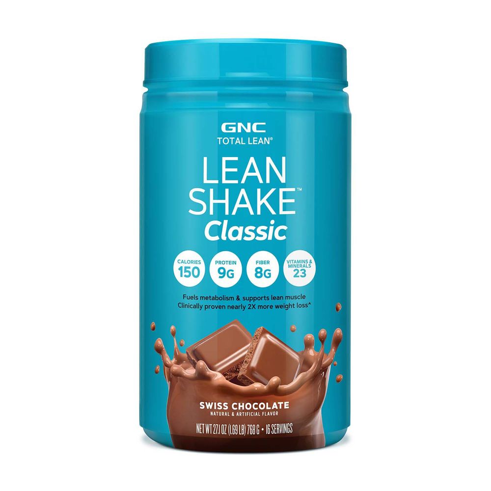 GNC Total Lean Lean Shake Classic - Swiss Chocolate - 1.69 Lb