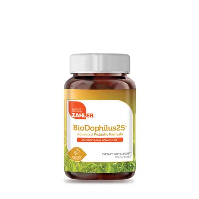 ZAHLER Biodophilus25 Healthy -120 Capsules (120 Servings)