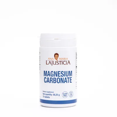 Ana Maria LaJusticia Magnesium Carbonate Vegan - 75 Tablets (37 Servings)