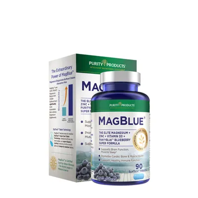 Purity Products Magblue Super Formula Healthy - 90 Tablets (30 Servings)