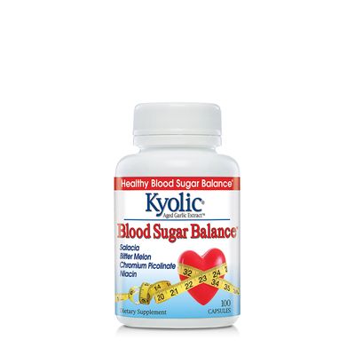Kyolic Blood Sugar Balance Healthy - 100 Capsules (50 Servings)