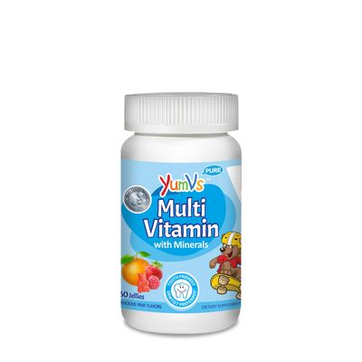 YumV's Multi Vitamin with Minerals- Fruit Flavors - 60 Jellies