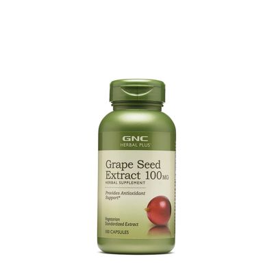GNC Herbal Plus Grape Seed Extract 100 Mg - 100 Capsules