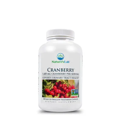 Nature's Lab Cranberry Healthy - 180 Capsules (180 Servings)