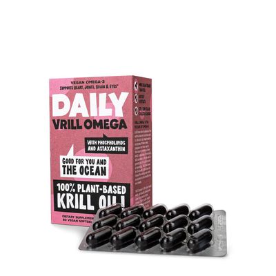 Daily Supplements Vrill Omega Softgels - 60 Softgels - 30 Servings