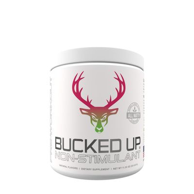 Bucked Up Non-Stimulant Pre-Workout - Raspberry Lime Ricky - 30 Servings