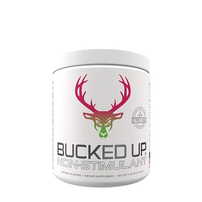 Bucked Up Non-Stimulant Pre-Workout - Raspberry Lime Ricky (30 Servings)