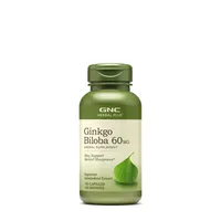 GNC Herbal Plus Ginkgo Biloba 60Mg - 100 Capsules (100 Servings)