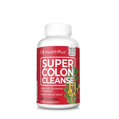 Health Plus Super Colon Cleanse - 240 Capsules (120 Servings)
