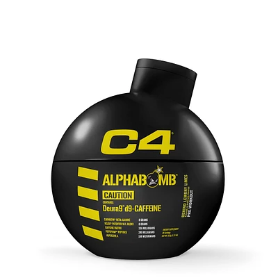 Cellucor C4 Alpha Bomb Pre-Workout - Behind Lemony Limes (20 Servings)