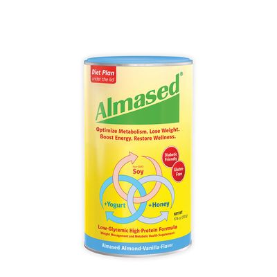 Almased Low-Glycemic High-Protein - Almond Vanilla - 17.6 Oz