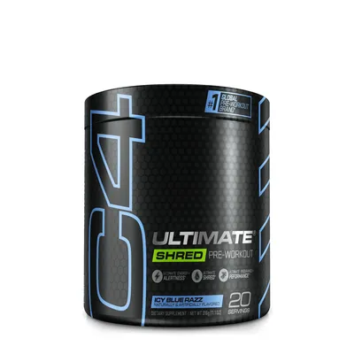 Cellucor C4 Ultimate Shred - Icy Blue Razz(20 Servings)
