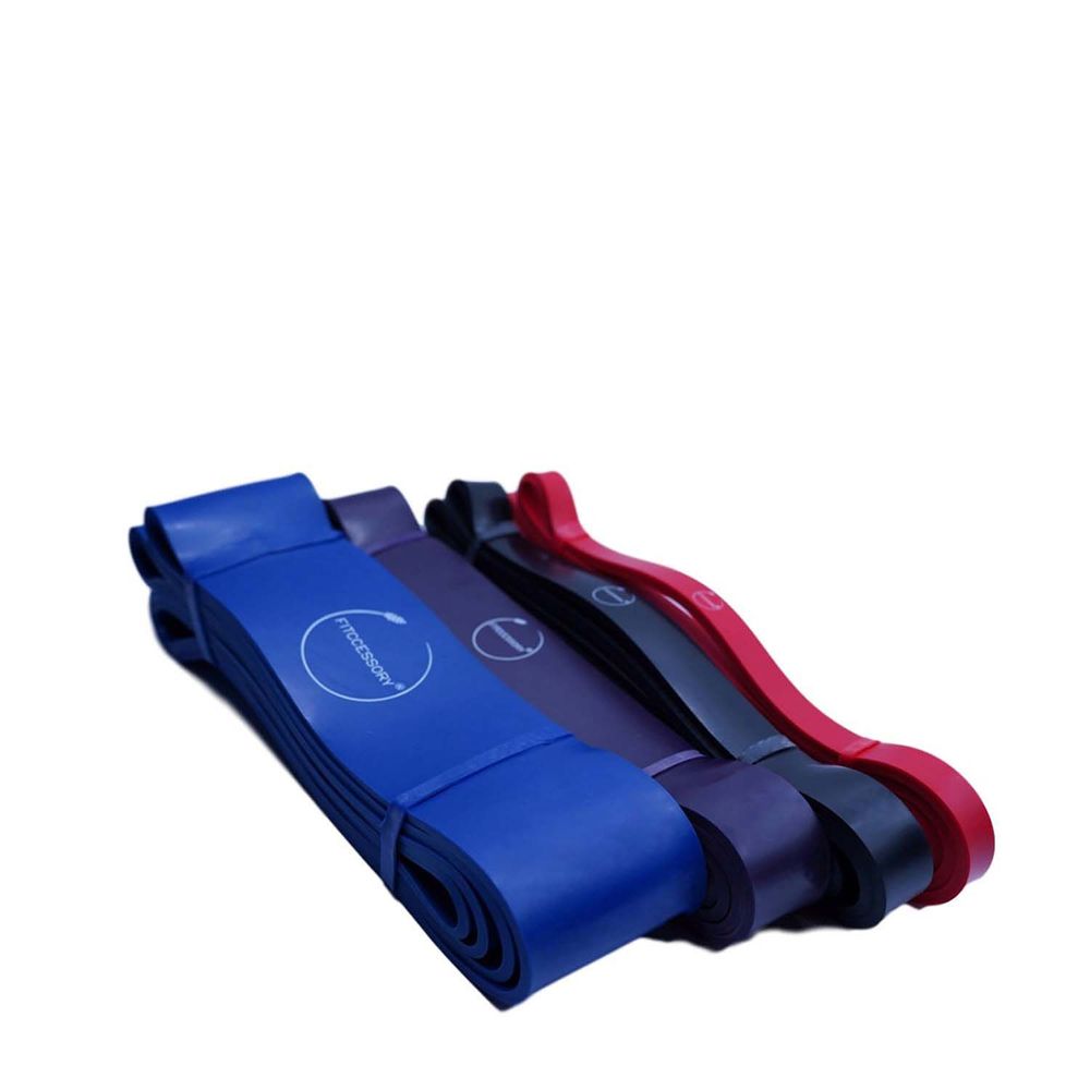 Fitccessory Pull Up Assist Resistance Bands - 4 Bands