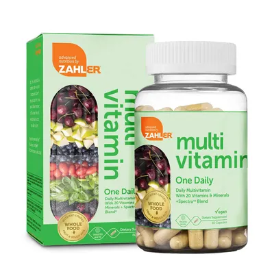 ZAHLER Multi Vitamin Vegan - 60 Capsules (60 Servings)