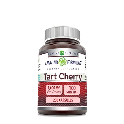 Amazing Nutrition Tart Cherry 7000Mg - 200 Capsules (100 Servings)