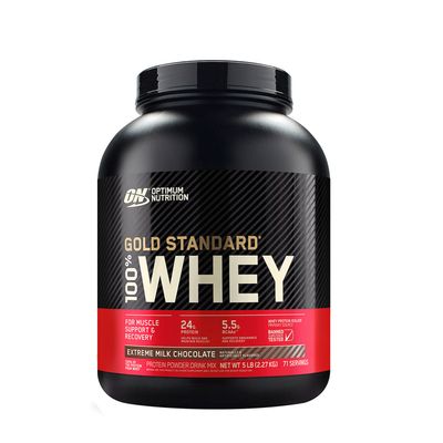 Optimum Nutrition Gold Standard 100% Whey - Extreme Milk Chocolate - 5 lbs.