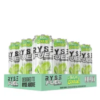 RYSE Ryse Fuel Energy Drink Vegan - Baja Cooler Vegan - 16Oz. (12 Cans)