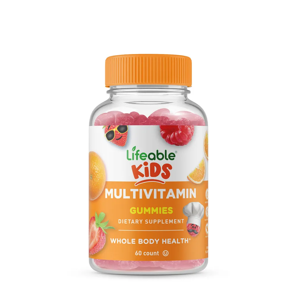 Lifeable Kids Multivitamin - 60 Gummies (30 Servings)