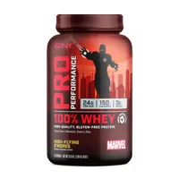 GNC Pro Performance 100% Whey Protein Gluten-Free - Marvel: HighGluten-Free -Flying S'mores (25 Servings)