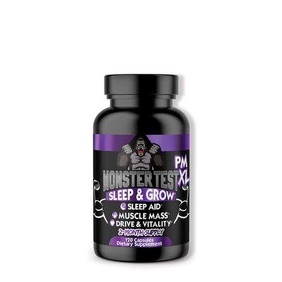 Angry Supplements Monster Test Pm Xl: Sleep & Grow - 120 Capsules (60 Servings)
