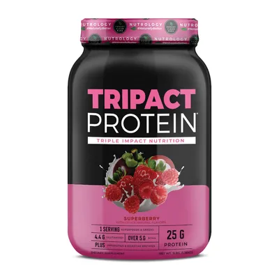 NDS Nutrition Tripact Protein - Superberry (40 Servings)