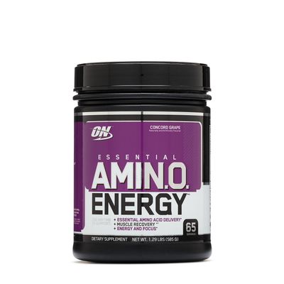 Optimum Nutrition Essential Amin.o. Energy - Concord Grape - 1.29 Lb.