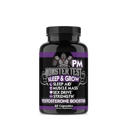 Angry Supplements Monster Test Pm - 60 Capsules (30 Servings)