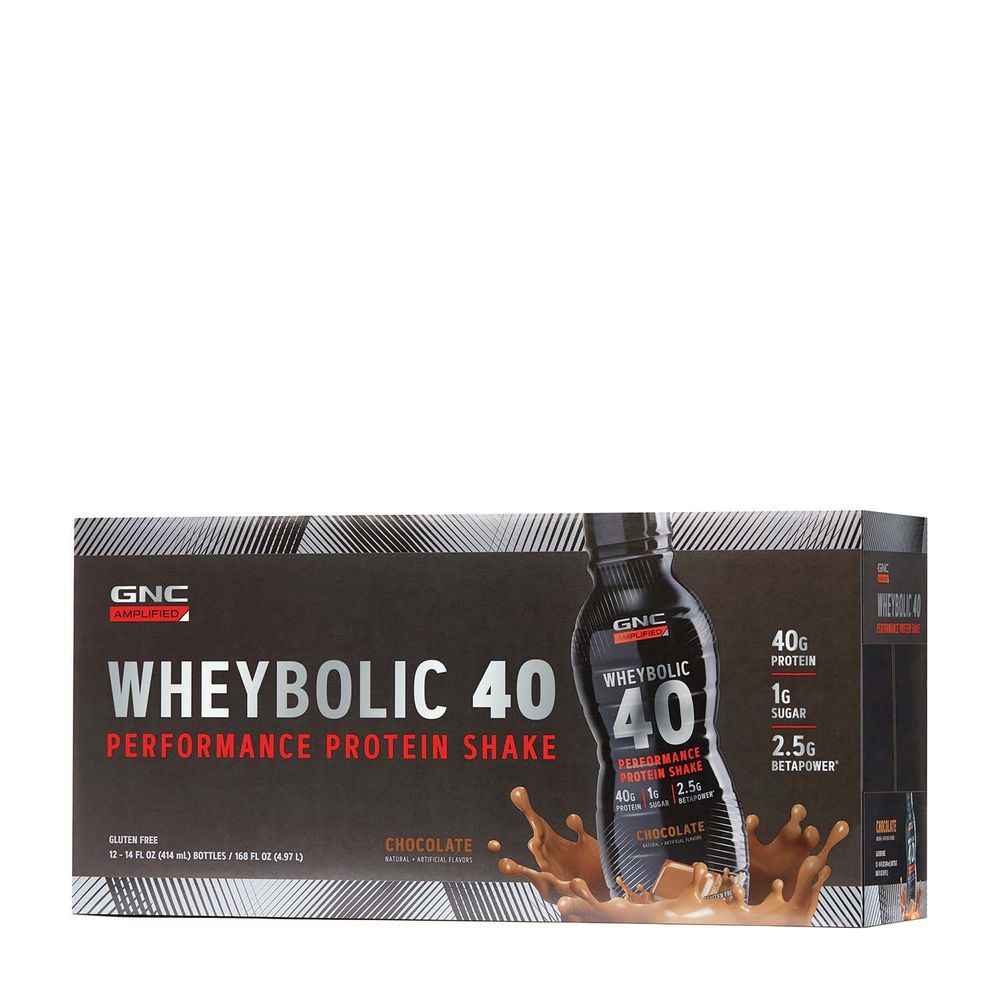 GNC AMP Whey Proteinbolic 40 - Chocolate