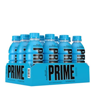 PRIME Hydration Drink - Blue Raspberry - 12 Bottles