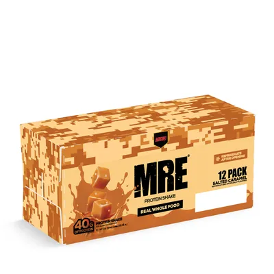REDCON1 Mre Protein Shake - Salted Caramel - 12 Pack