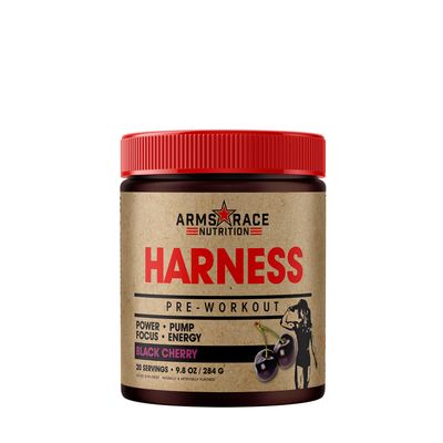 Arms Race Nutrition Harness Pre-Workout - Black Cherry - 9.8 Oz