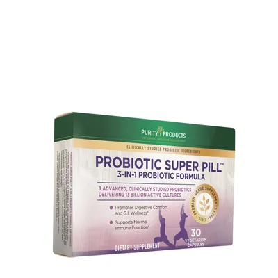 Purity Products Probiotic Super Pill Healthy - 30 Capsules (30 Servings)