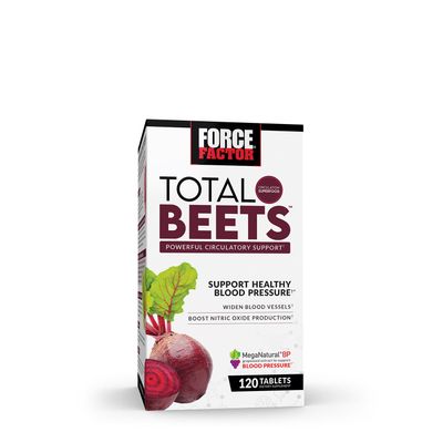 Force Factor Total Beets Powerful Circulatory Support - 120 Tablets