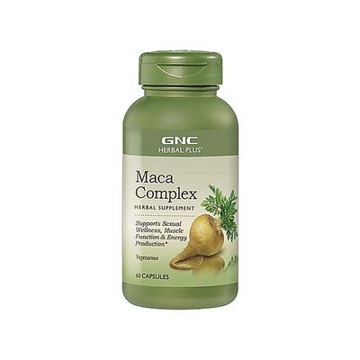 GNC Herbal Plus Maca Complex - 60 Capsules