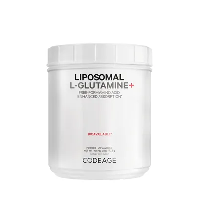 Codeage Liposomal L-Glutamine Powder - Unflavored (90 Servings)