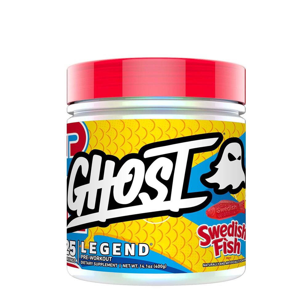 GHOST Legend Pre-Workout - Swedish Fish - 25 Servings