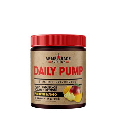 Arms Race Nutrition Daily Pump Stim-Free Pre-Workout