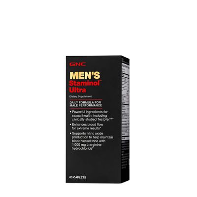 GNC Men's Staminol Ultra - 60 Capsules