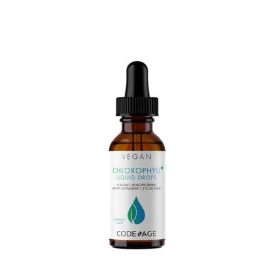 Codeage Chlorophyll Liquid Drops 50 Mg - Peppermint Flavor - 2 fl. oz.