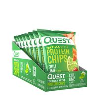 Quest Tortilla Style Protein Chips - Chili Lime (8 Bags)