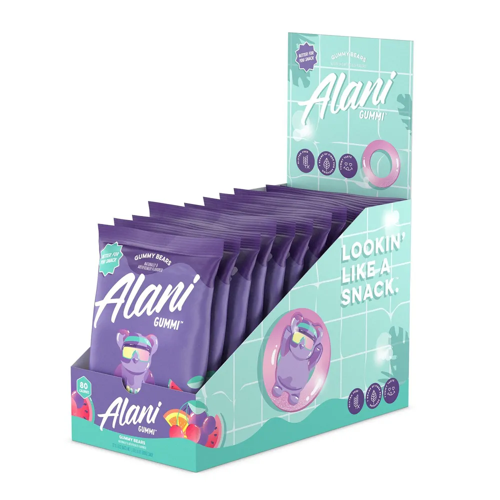 Alani Nu Gummy Bears (12 Bags) - 12 Pack