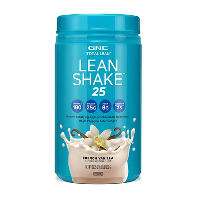 GNC Total Lean Shake 25 Healthy - French Vanilla (16 Servings)
