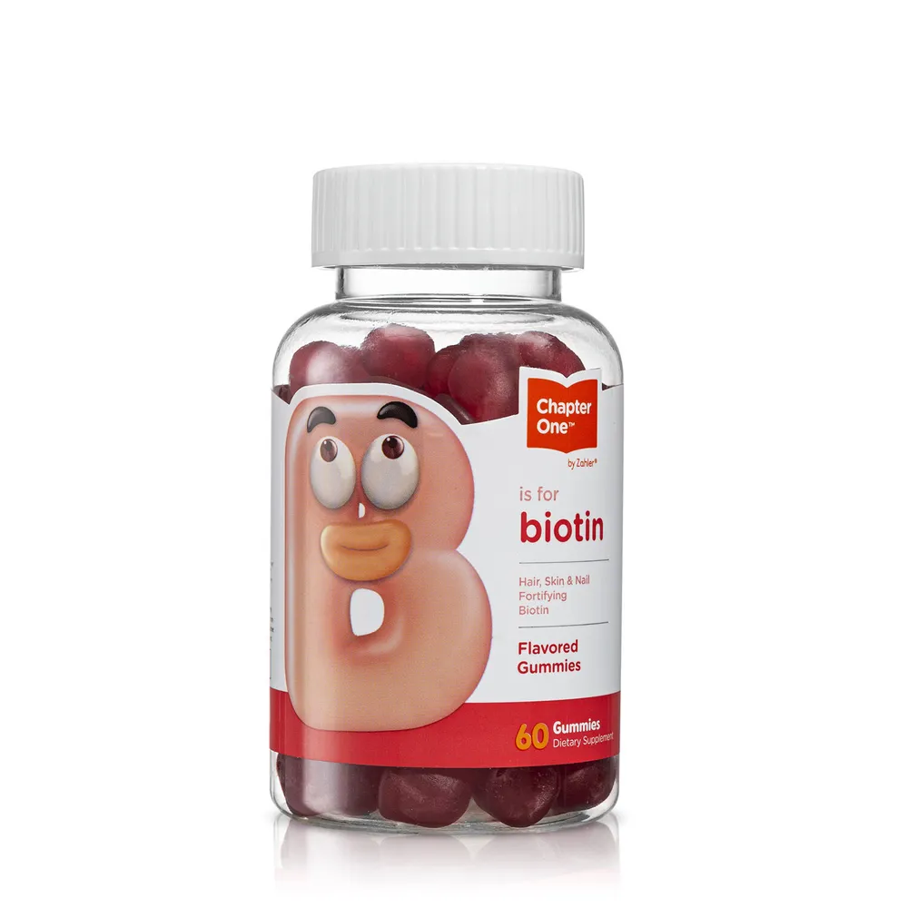 ZAHLER Chapter One B Is for Biotin - 60 Gummies (60 Servings)