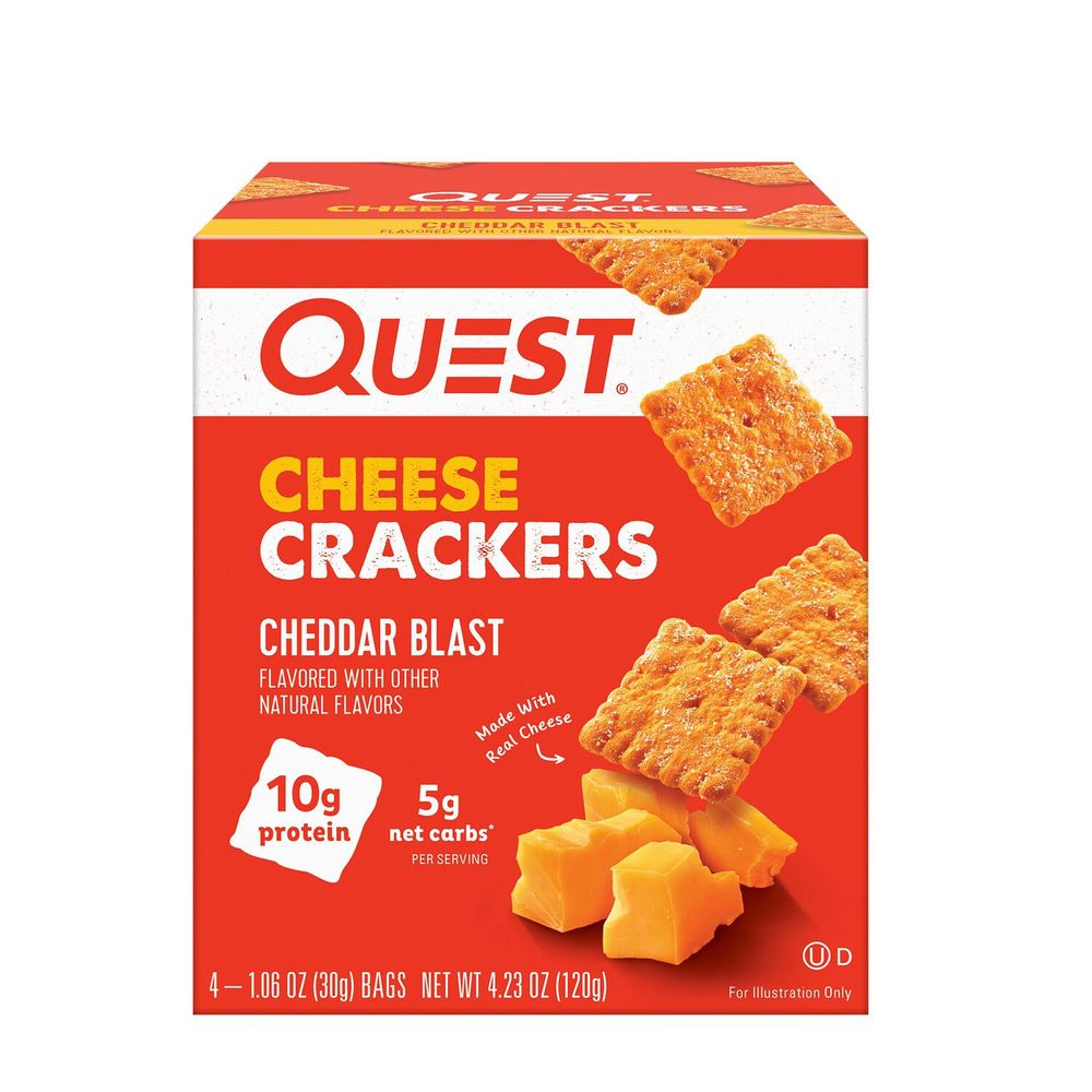 Quest Cheese Crackers (4 Bags)