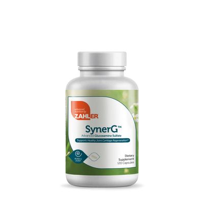 ZAHLER Synerg Advanced Glucosamine Sulfate Healthy - 120 Capsules (30 Servings)
