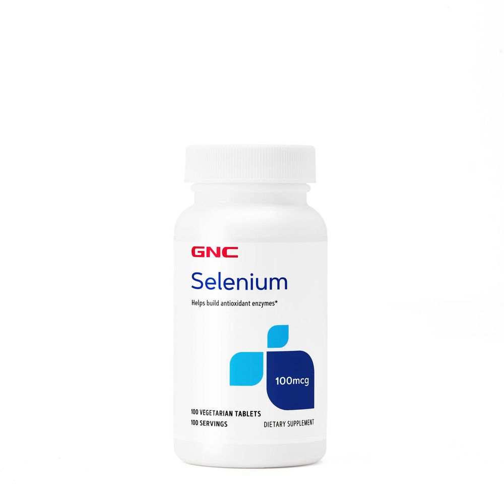 GNC Selenium 100 Mcg - 100 Tablets (100 Servings)