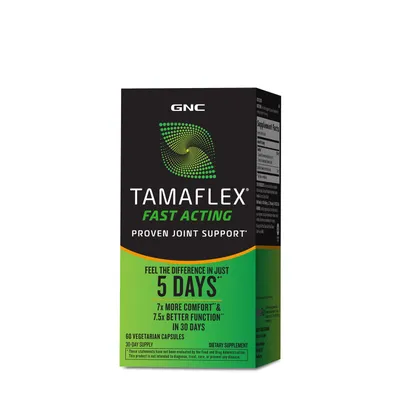 GNC Tamaflex Fast Acting Proven Joint Support Healthy - 60 Capsules (60 Servings)