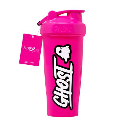 GHOST Protein Shaker Bottle - Hyper Pink - 1 Item