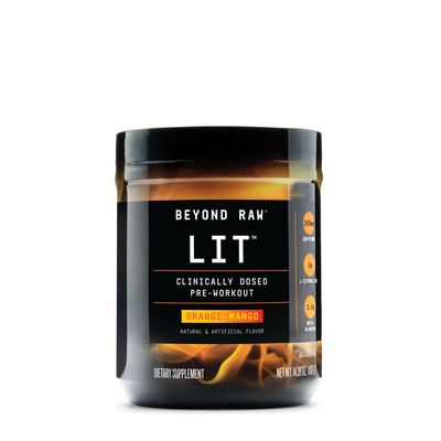 Beyond Raw Lit Pre-Workout - Orange Mango - 30 Servings